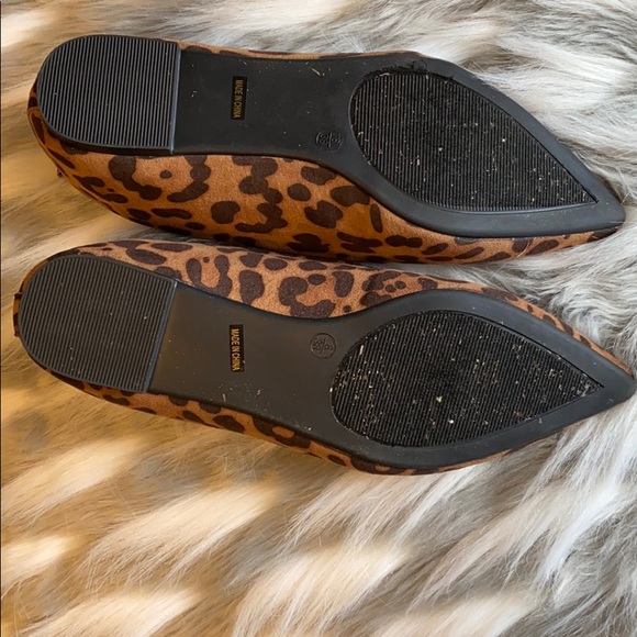 Lulus Slide Leopard Print Flats - Picture 4 of 6